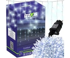 Lauko šviestuvai 300LED 15m šaunūs baltai Izoxis 26711