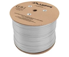 LANBERG LAN CABLE SFTP CAT.5E 305M SOLID CU LSZH Pilkas CPR + FLUKE PASSED