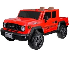 Jokomisiada Large battery-powered electric car for children 2-person 4x4 box PA0329