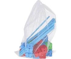 Jokomisiada Large Construction Straws Set – Creative Building Blocks 89 pcs ZA5907
