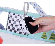 Large Educational Play Mat for Babies with Contrast Cards and Toys ZA5911