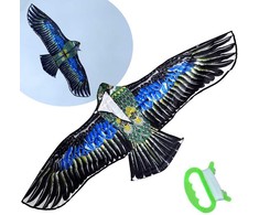 Jokomisiada Large Light Kite BIRD Eagle - Realistic predatory hunting bird ZA5572