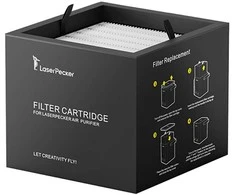 LaserPecker oro valytuvo dūmų balionėlio filtras