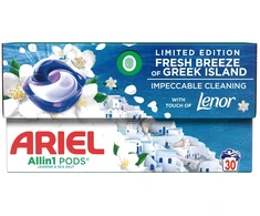 Kapsulės skalbimui ARIEL FRESH BREEZE 30SK