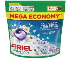 Kapsulės skalbimui ARIEL FRESH BREEZE 60SK
