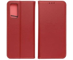 OEM atverčiamas dėklas, skirtas iPhone 17 PRO / 18 PRO Smart Pro Book, odinis, bordo spalvos