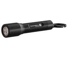 LED Lenser Ledlenser P3 Juodas raktų pakabukas LED žibintuvėlis