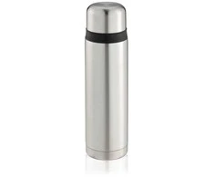 Leifheit Coco vacuum flask 1 L Juodas, Nerūdijantis plienas