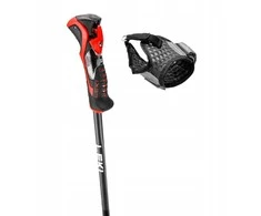 LEKI POLES 3D ​​AIRFOIL juodas/red 120