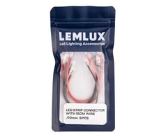 Lemlux CONNECTION LED STRIP 15CM CAB 10MM 5PCS