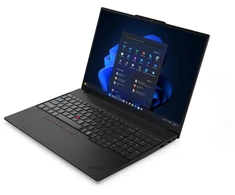 Lenovo ThinkPad E16 Gen 3 (Intel) Copilot+ PC Intel Core Ultra 7 258V Nešiojamas kompiuteris 40.6 cm (16") WUXGA 32 GB LPDDR5x-SDRAM 512 GB SSD Wi-Fi 6E (802.11ax) Windows 11 Pro English Juodas