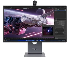 Monitorius LENOVO YOGA PRO 27UD-10 26.5" QD-OLED (3840X2160) 120HZ/250NITS/0.03MS/99% SRGB, 99% DCI-P3, 96% ADOBE® RGB/MODULAR CAMERA WITH SONY IMX678 CMOS/4X USB-C/2X USB-A/HDMI 2.1/DP 1.4 (3YEAR WARRANTY)