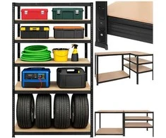 Lentyna magazynowy - juoda 180x100x60 Bigstren