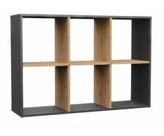 Top E Shop Spintelė dėžė Malax 2X3, antracito/ąžuolo artisan spalva