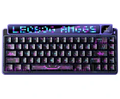 AULA Gasket AMG65 Violetinė LightFeather RGB Klaviatūra