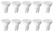 LEPRO 200081-DW-EU-10 GU10 LED Bulb, 4.5W, 345 lm, 6500K, 100°, 10 pcs.