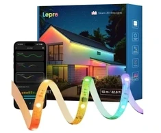 LED Juostinė Šviesa - LEPRO SW1 10 m „Wi‑Fi“ „Bluetooth“ RGBIC IP65