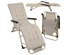 Lezak Sulankstomas sodo gultas 60x177x30cm Trizand