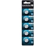 Ličio baterija mini everActive CR1632 5 vnt.