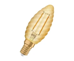 Osram 1,5W LED lemputė VINTAGE 1906, E14, aukso sp., 2400K