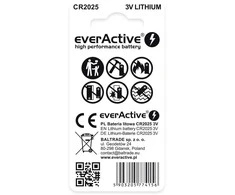 Ličio baterija mini everActive CR2025 - blisteryje 2 vnt.