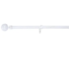 Luance Karnizų komplektas teleskopinis, viengubas, D19, 120-210 cm
