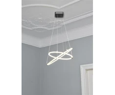 Osram 21W LED pakabinamas šviestuvas CELESTIO, tamsiai pilkas, 3000K, dimeriuojamas