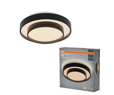 Lubinis šviestuvas Ceiling light Osram. LED. 16W. 3000K. 1000lm. Ø295. juodas