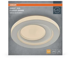 Lubinis šviestuvas Osram 48W LED paviršinis šviestuvas ORBIS IRIS, baltas, 3000K