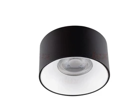 Lubinis šviestuvas Šviestuvas lubų Kanlux Mini Riti, 10W, GU10, juodas