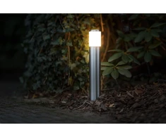 Šviestuvas Ludeco STEN PL1013, 1W, LED, IP44, sidabro