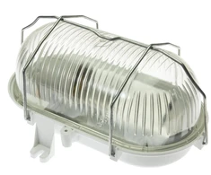 Lubinis šviestuvas Šviestuvas Pawbol OWAL60 D.3166, 60W, E27, IP44, baltas