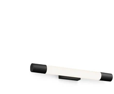 Sieninis šviestuvas Veidrodžių LED šviestuvas PHILIPS ROVER RD, IP44 5W 2700K 730lm juodos sp 44,2x5x7,2cm