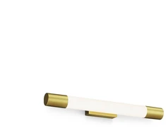 Sieninis šviestuvas Veidrodžių LED šviestuvas PHILIPS ROVER RD, IP44 5W 2700K 730lm žalvario sp 44,2x5x7,2cm