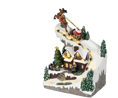 Lumineo Christmas decoration with LED. 487367. 23.5 cm. 11.5 cm