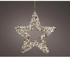 Lumineo Decoration "Star". 490409. D38 cm. auksinis