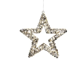 Lumineo Decoration "Star". 490409. D38 cm. auksinis