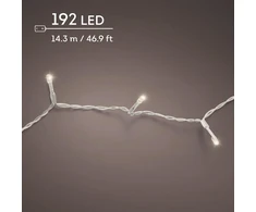 Lumineo Durawise string lights. 497171. 14.3 m. warm baltas. 192 LED