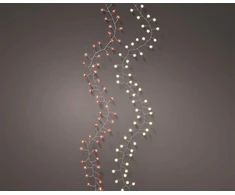 Lumineo Fairy lights Deco. 489819. 1.5 m. 80 LED. Baltas/Raudona