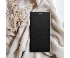 Dėklas Oem Flip case for Huawei P30 LITE Luna Book Carbon juodas
