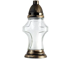 LUXA Candle I-56. 36 h. Transparent col.