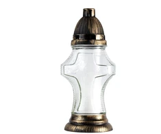 LUXA Candle I-56. 36 h. Transparent col.