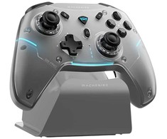 Machenike G5Pro Max Wireless Game Controller with Charging Station - Gray