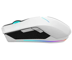 Machenike M721 Belaidė pelė žaidimams 10000 DPI with RGB pašvietimas - Baltas