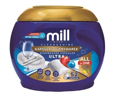 Madonis MILL CLEAN&amp;SHINE Ultra 52 Indaplovė Capsules, 3kg