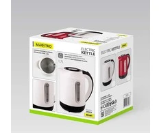 MAESTRO MR-041 (MR-041-Raudonas) electric virdulys 1.7 L 2000 W Juodas, Raudona