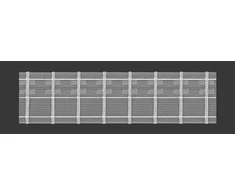 Magam Curtain strip 2.75.150.2. 7.5 mm. baltas
