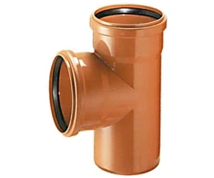 Lauko kanalizacijos trišakis Magnaplast, Ø 160 / 160 mm, 87°
