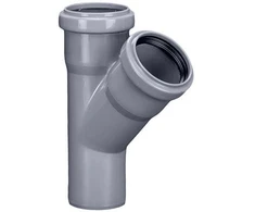 Magnaplast Vidaus kanalizacijos trišakis HTplus, Ø 75 / 75 mm, 45°