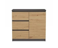 „Top E Shop“ komoda „Topeshop 1D3S ANT/ART KPL“